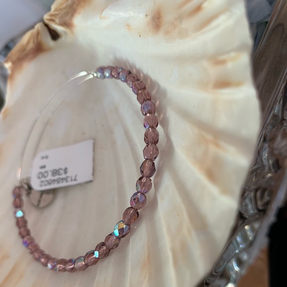 Alex and Ani Pink Crystal Bracelet - Picture 4 of 8